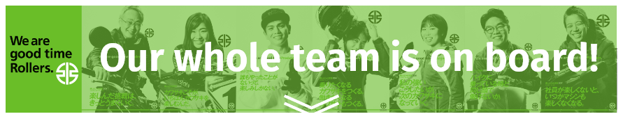 Our whole team is on board!